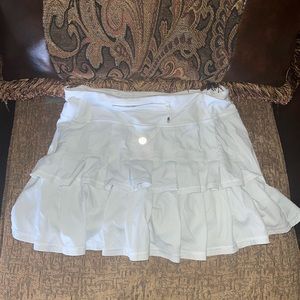 Lululemon white skirt